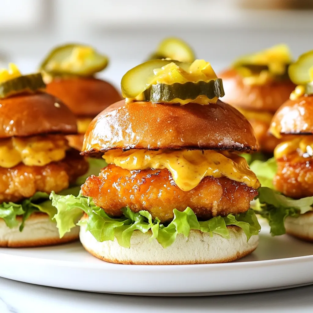 Bang Bang Chicken Sliders Flavorful Easy Recipe