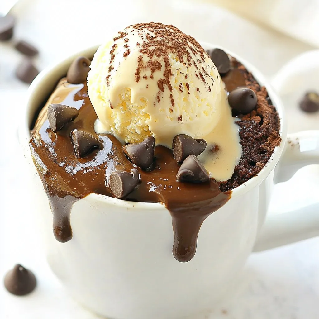 Indulgent Chocolate Espresso Mug Cake in Minutes