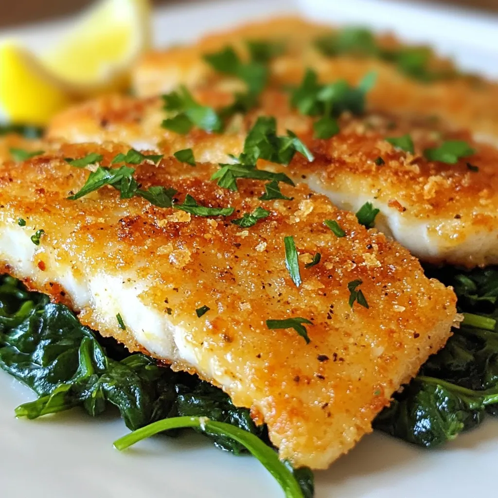 Parmesan Crusted Tilapia Crispy and Flavorful Dish