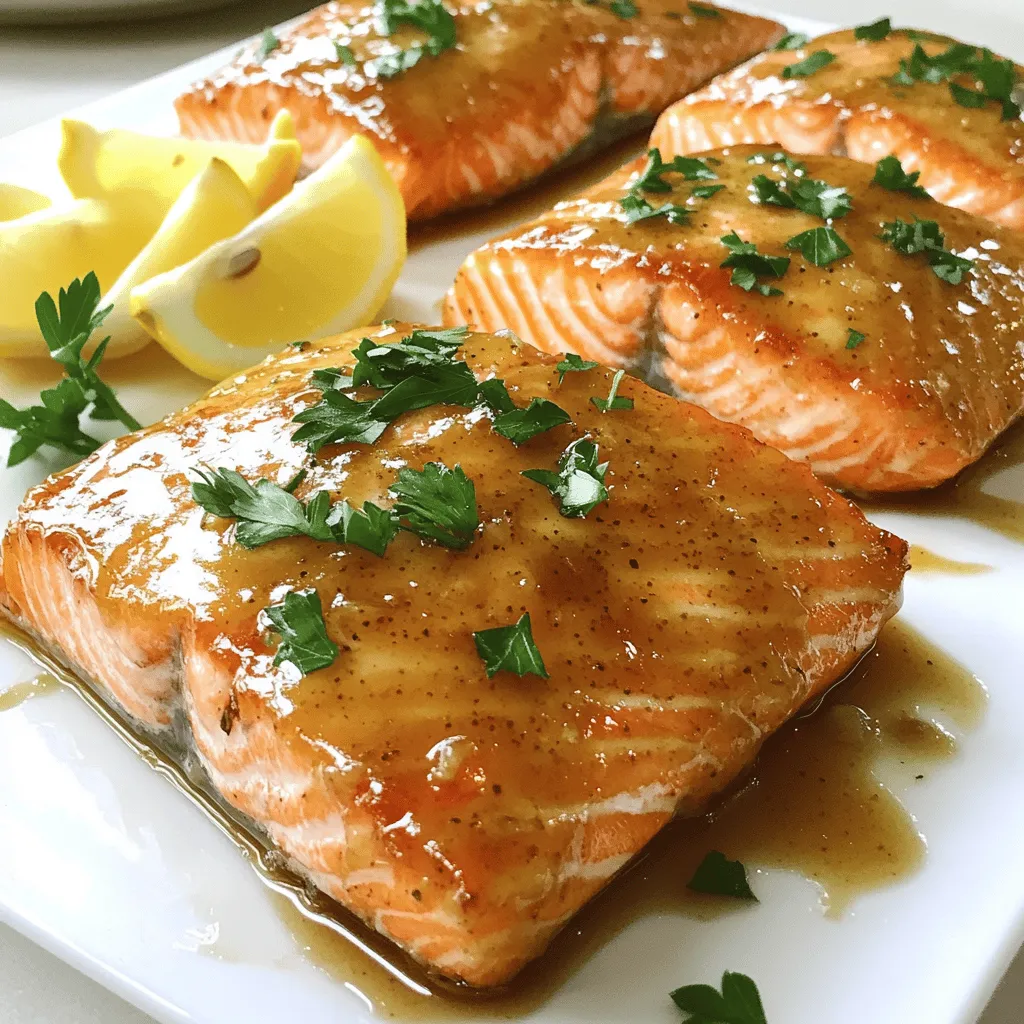 Maple Dijon Glazed Salmon Savory and Simple Recipe