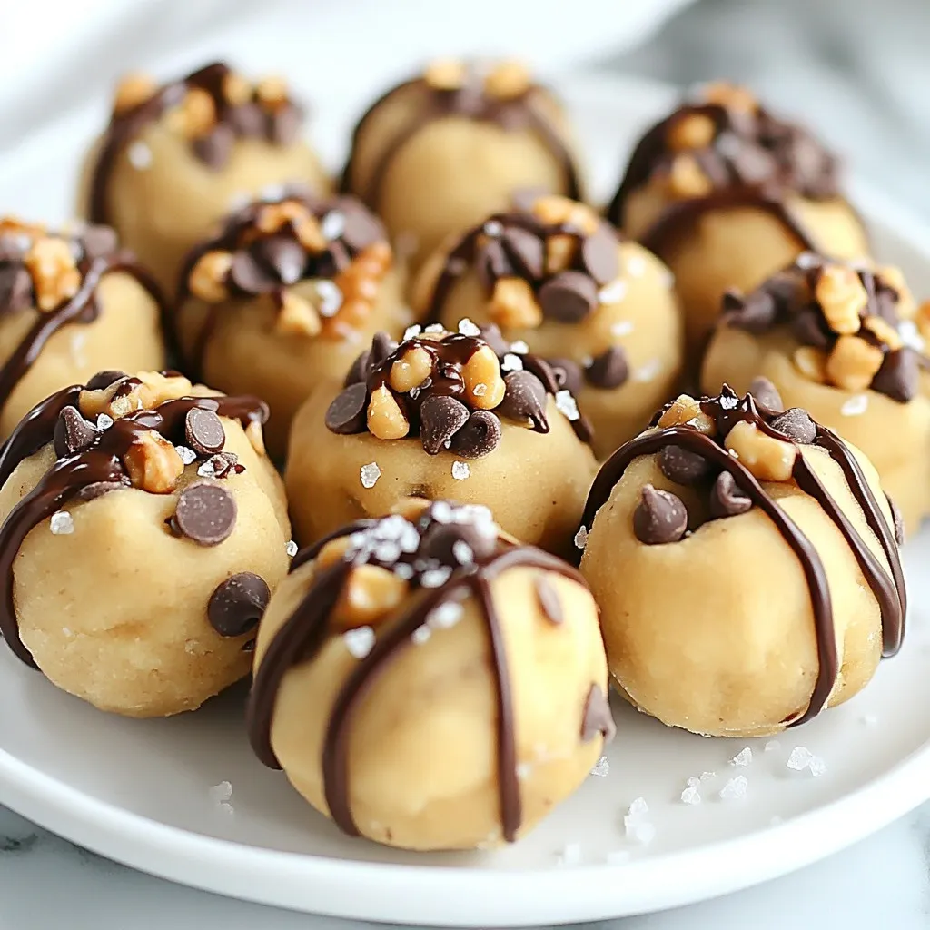 Edible Cookie Dough Bites Irresistible No-Bake Treat