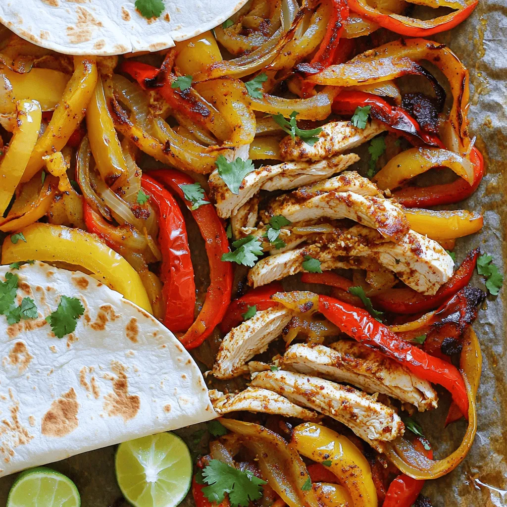 Sheet-Pan Chicken Fajitas Quick and Easy Dinner