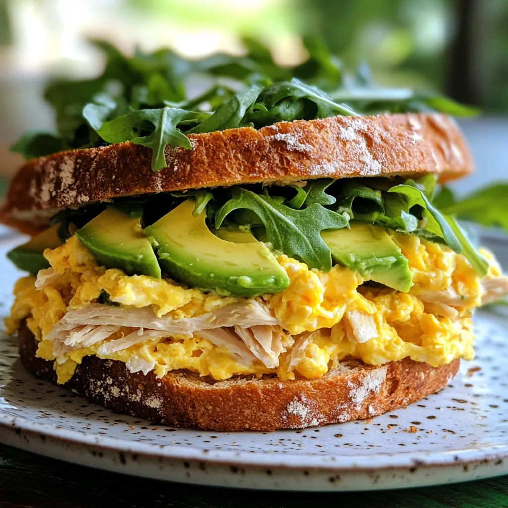 Chicken Egg Sandwich Delightful and Easy Recipe