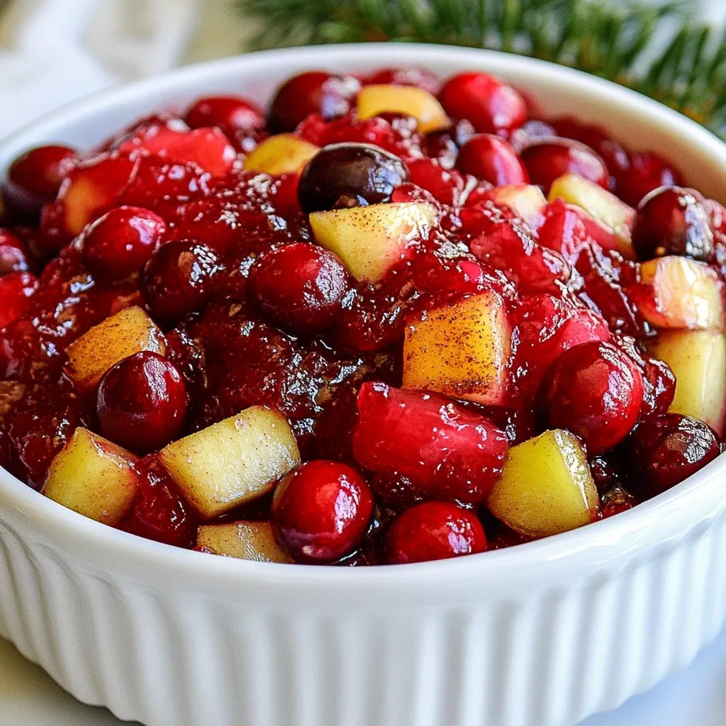 Cranberry Apple Chutney Flavorful and Simple Recipe