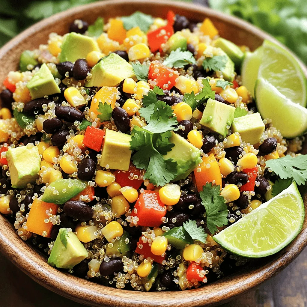 Southwest Quinoa Salad Healthy and Fresh Delight