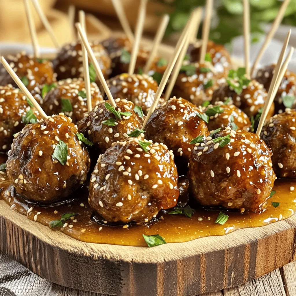 Honey Garlic Meatballs Easy Recipe to Savor