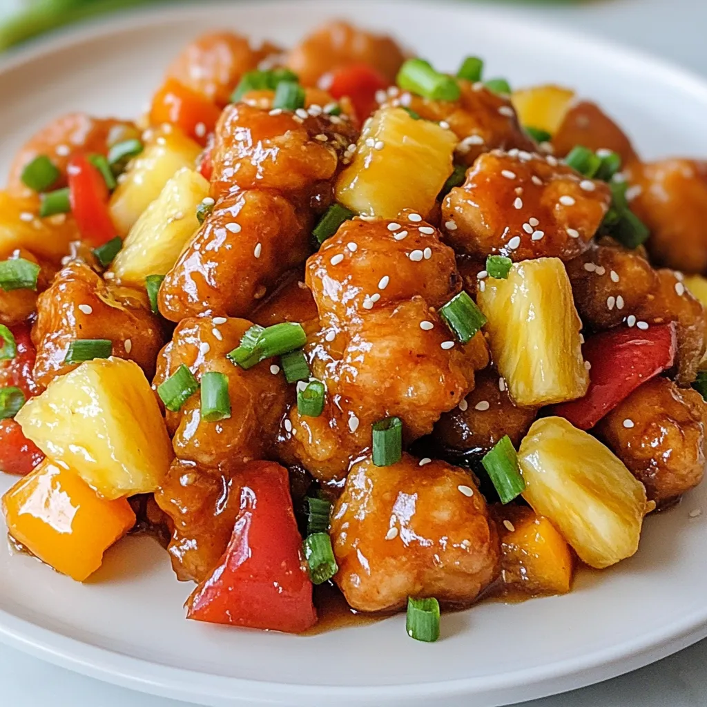 Sweet and Sour Chicken Better Than Takeout Tonight