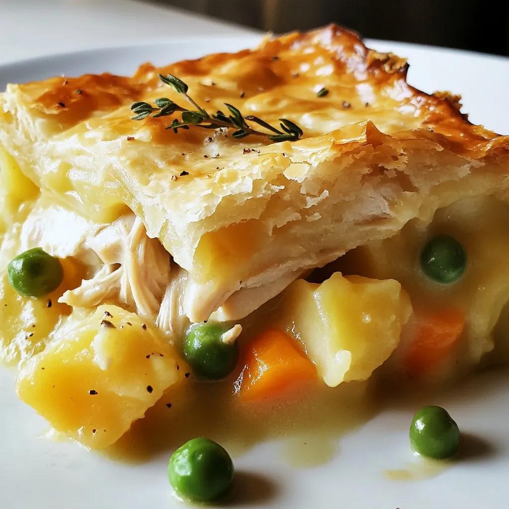Classic Chicken Pot Pie Savory and Comforting Meal