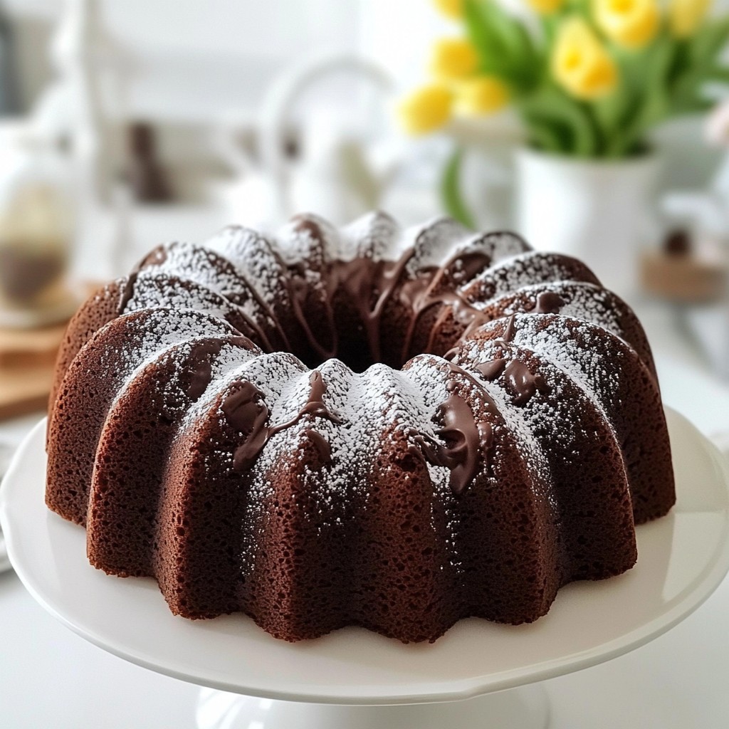 Chocolate Espresso Bundt Cake Tasty and Rich Delight