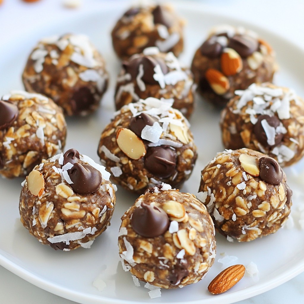 Almond Joy Energy Bites Quick and Tasty Snack