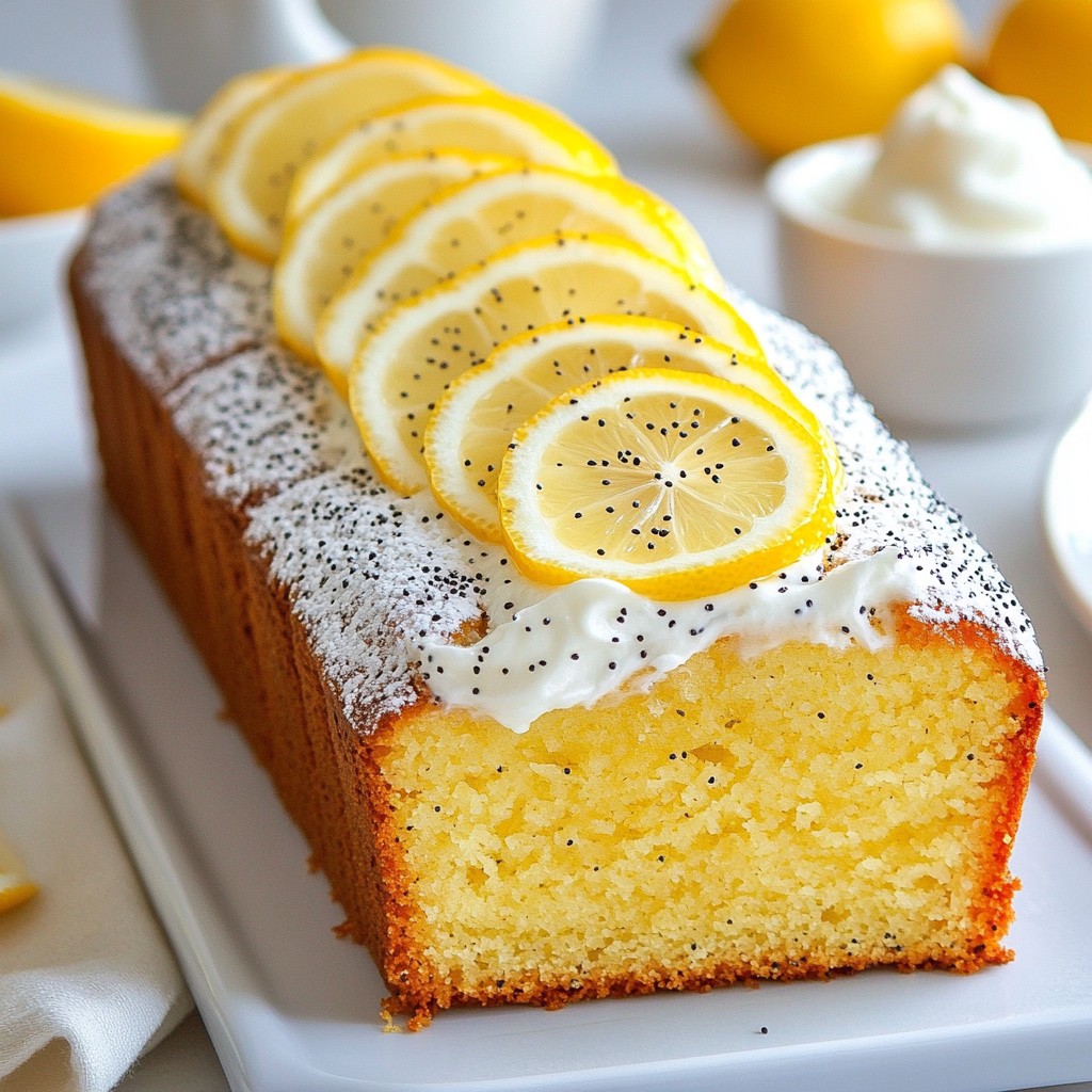 Lemon Poppy Seed Loaf Fresh and Flavorful Recipe