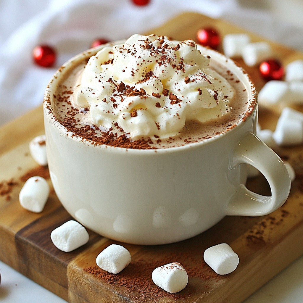 Slow Cooker Hot Chocolate Smooth and Creamy Delight