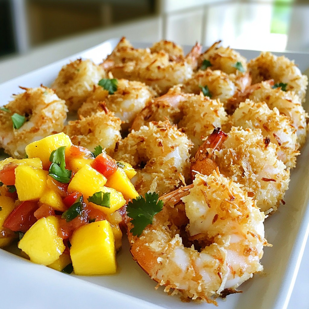 Coconut Crusted Shrimp with Mango Salsa Recipe Guide