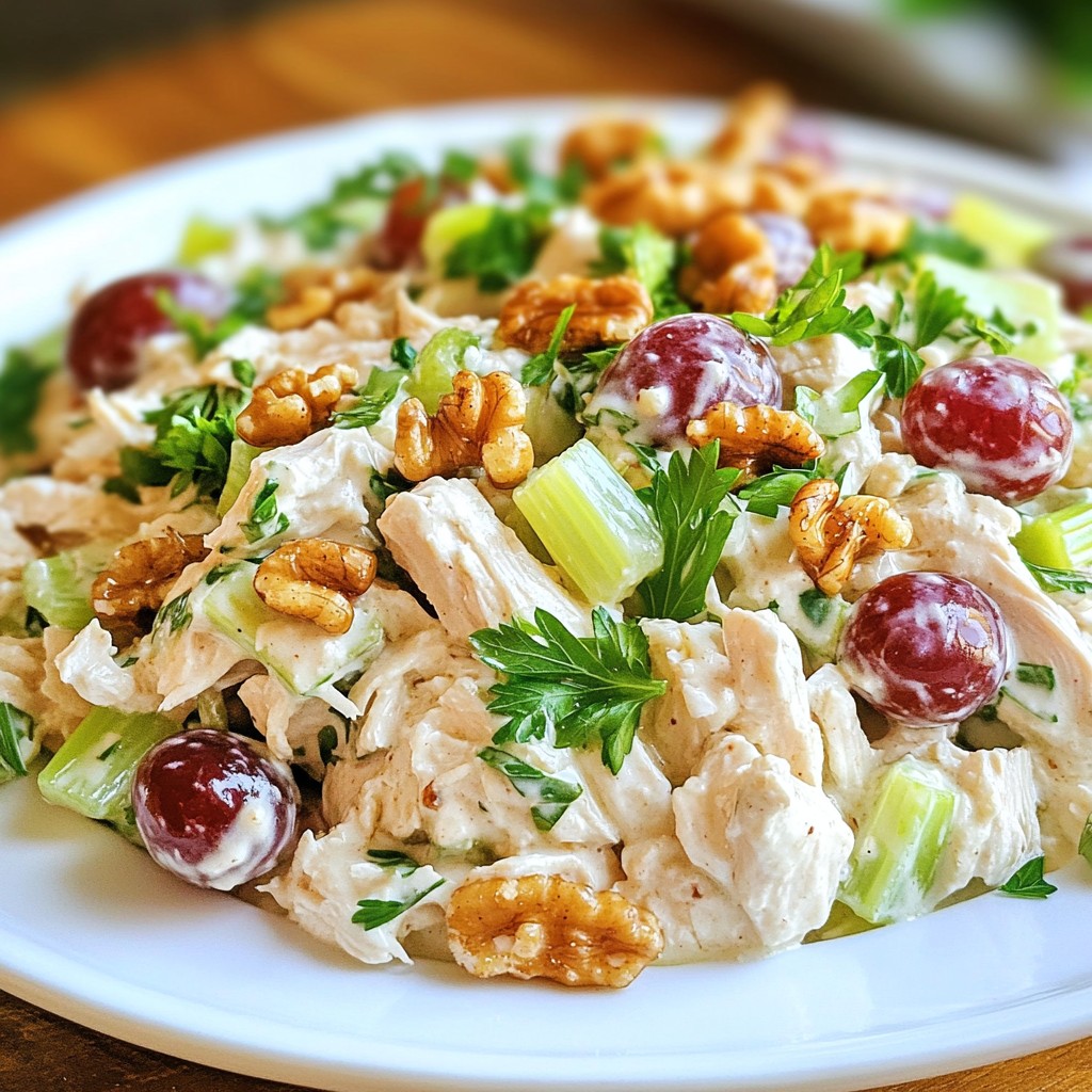 Greek Yogurt Chicken Salad Simple and Tasty Mix