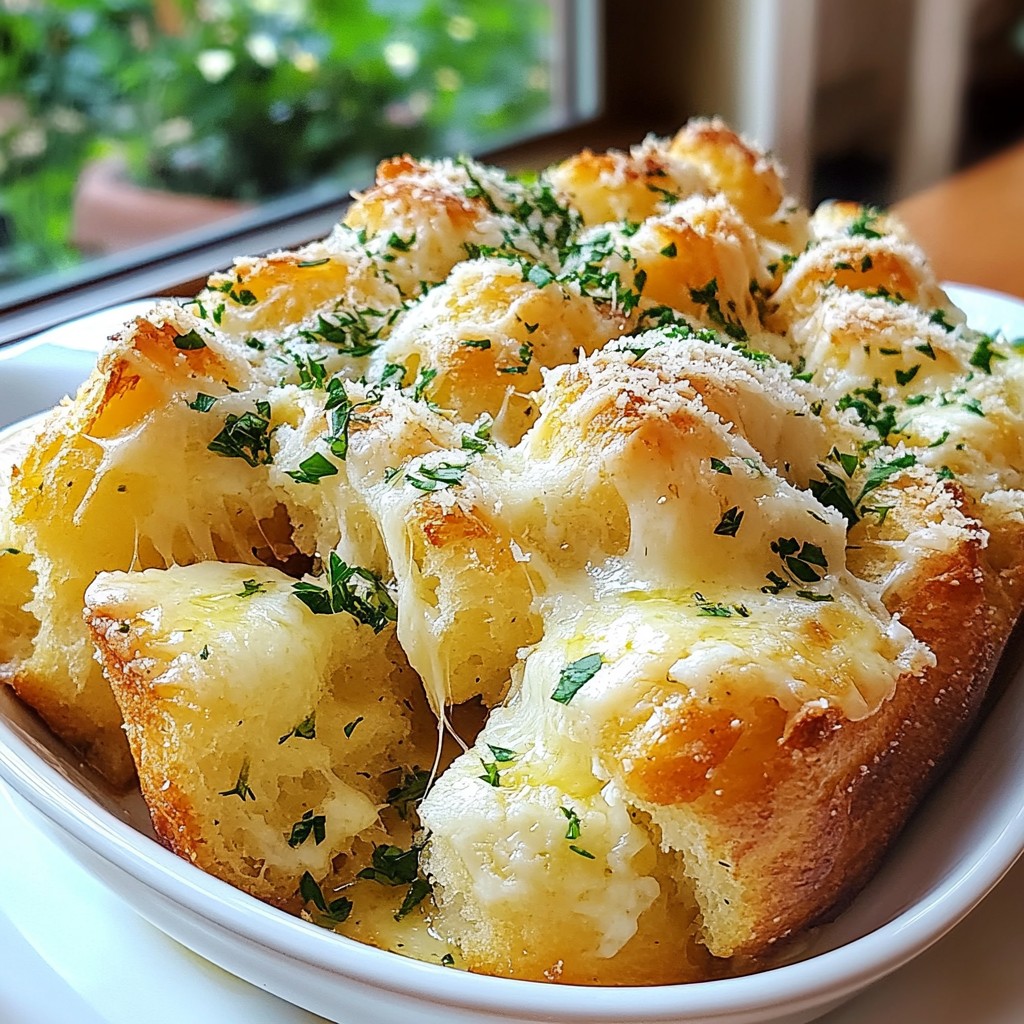 Cheesy Garlic Monkey Bread Irresistible Flavor Treat