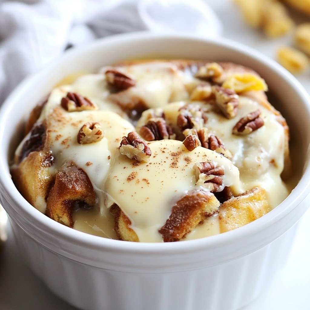 Slow Cooker Cinnamon Roll Casserole Delightful Recipe
