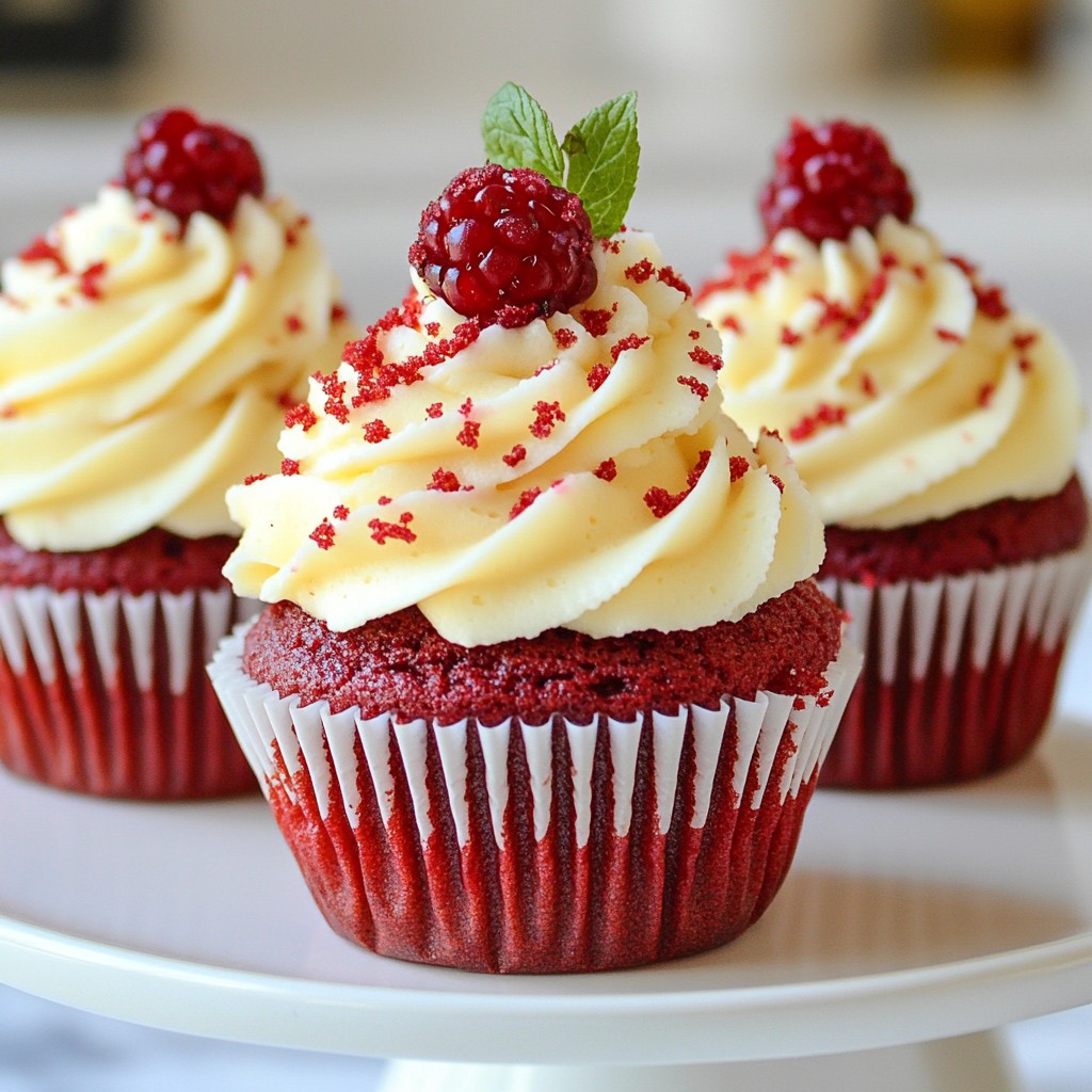 Classic Red Velvet Cupcakes Delightful and Easy Recipe