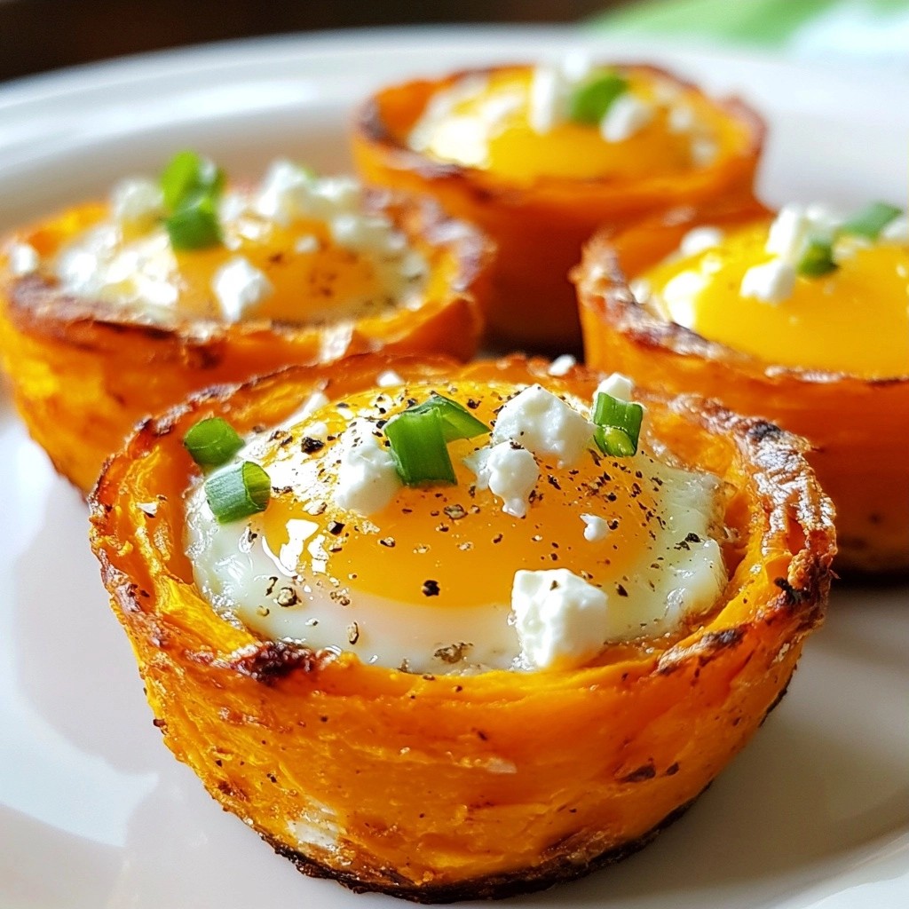 Spiced Sweet Potato and Egg Brunch Cups Delight