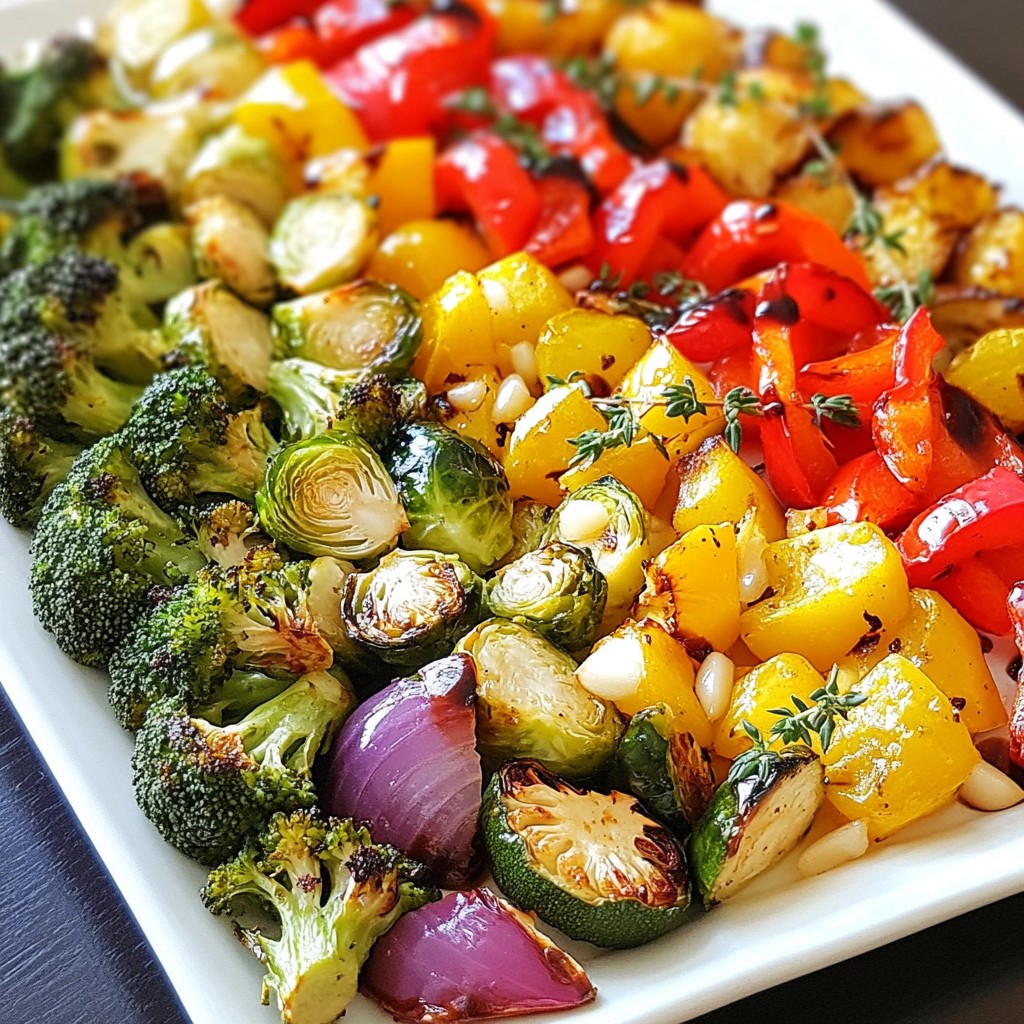 Balsamic Glazed Roasted Vegetables Simple and Healthy
