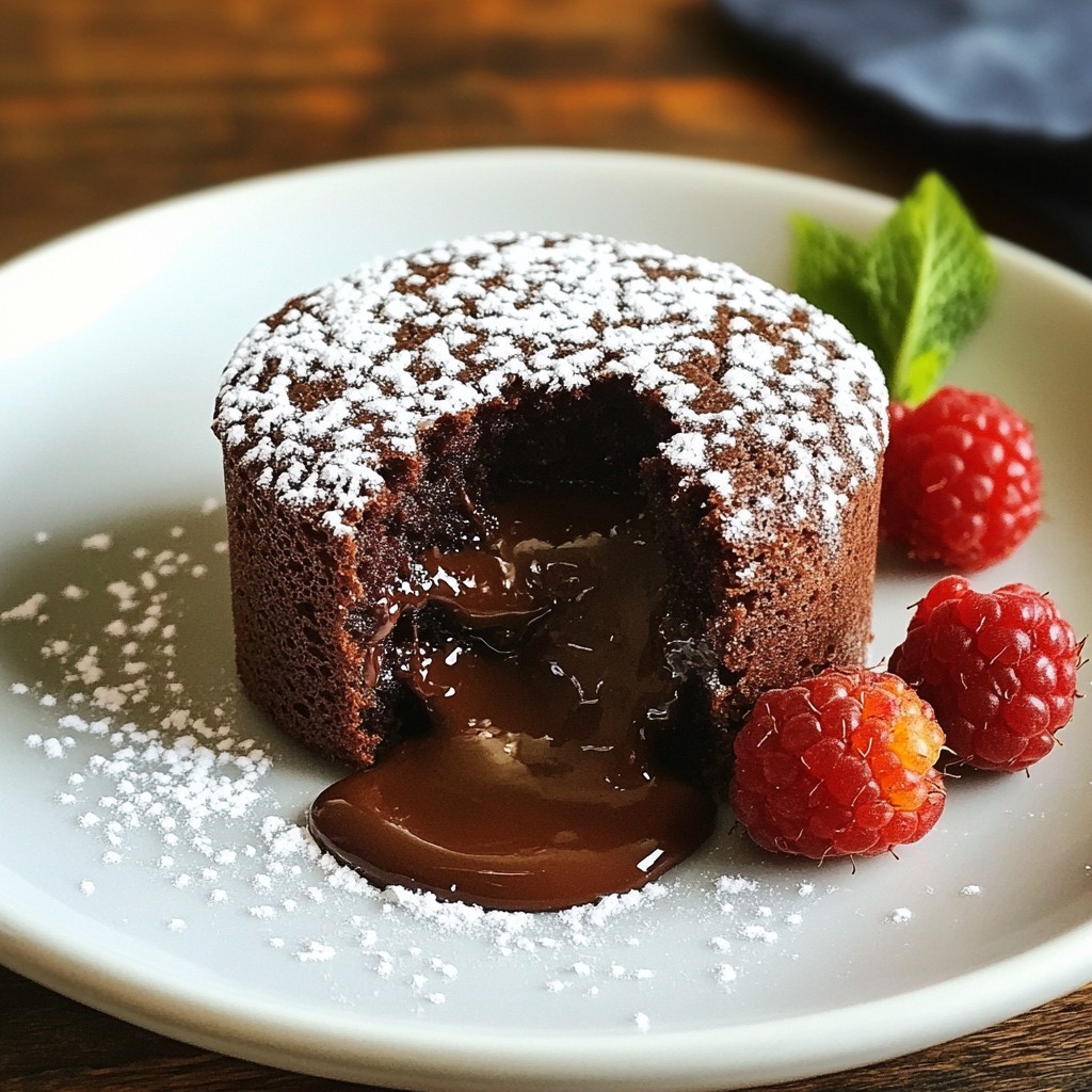 Classic Chocolate Lava Cakes Rich and Decadent Delight