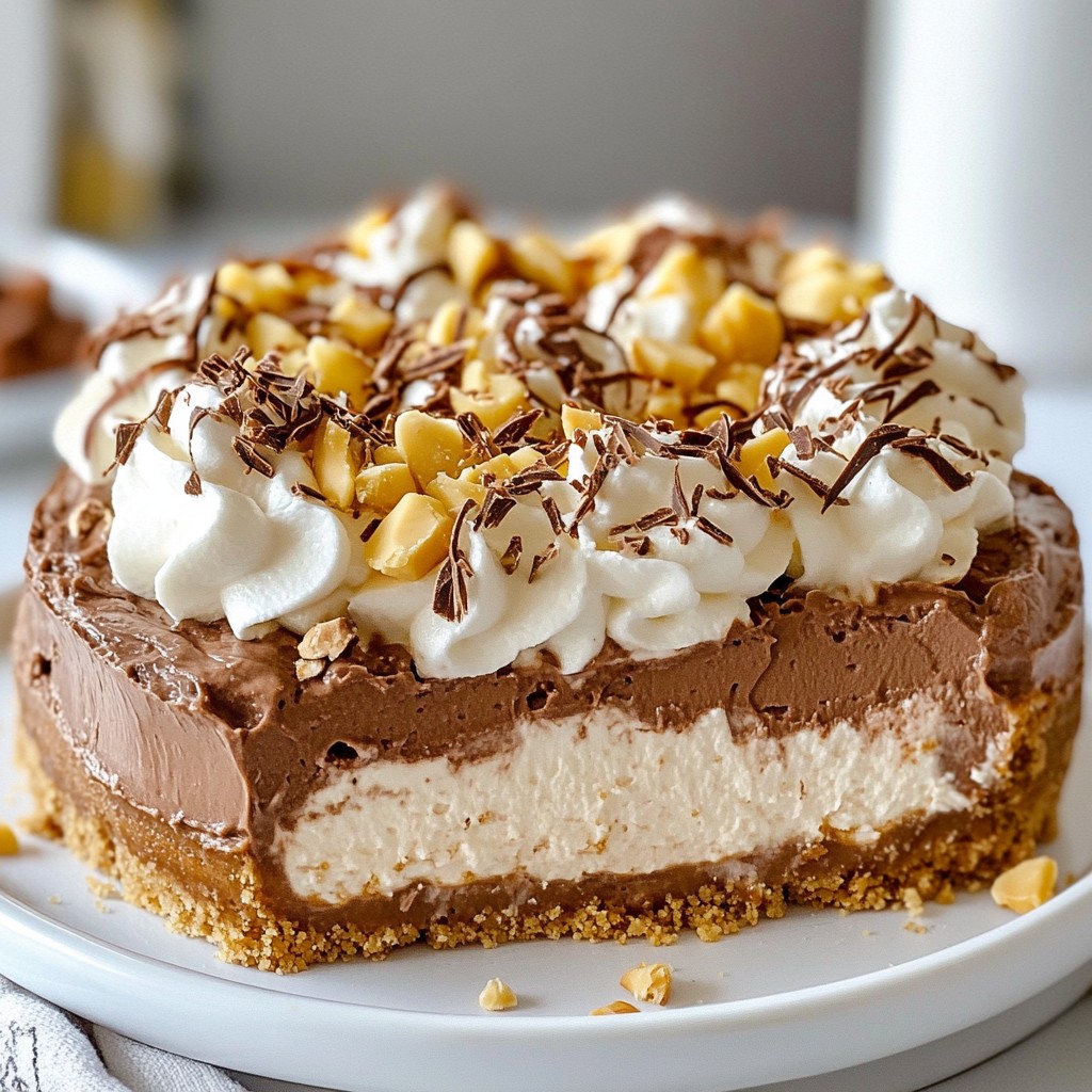 Chocolate Hazelnut Cheesecake Decadent Dessert Delight