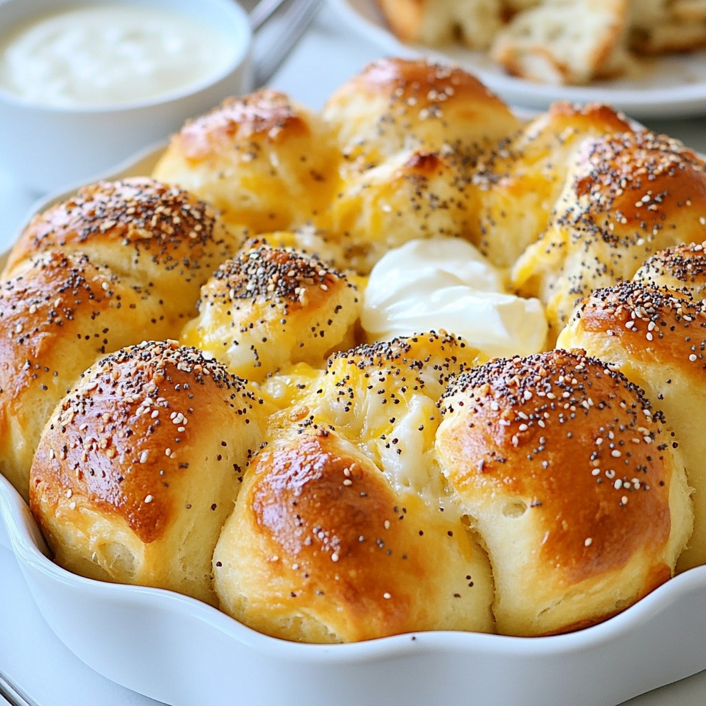 Everything Bagel Pull-Apart Bread Tasty and Easy Recipe