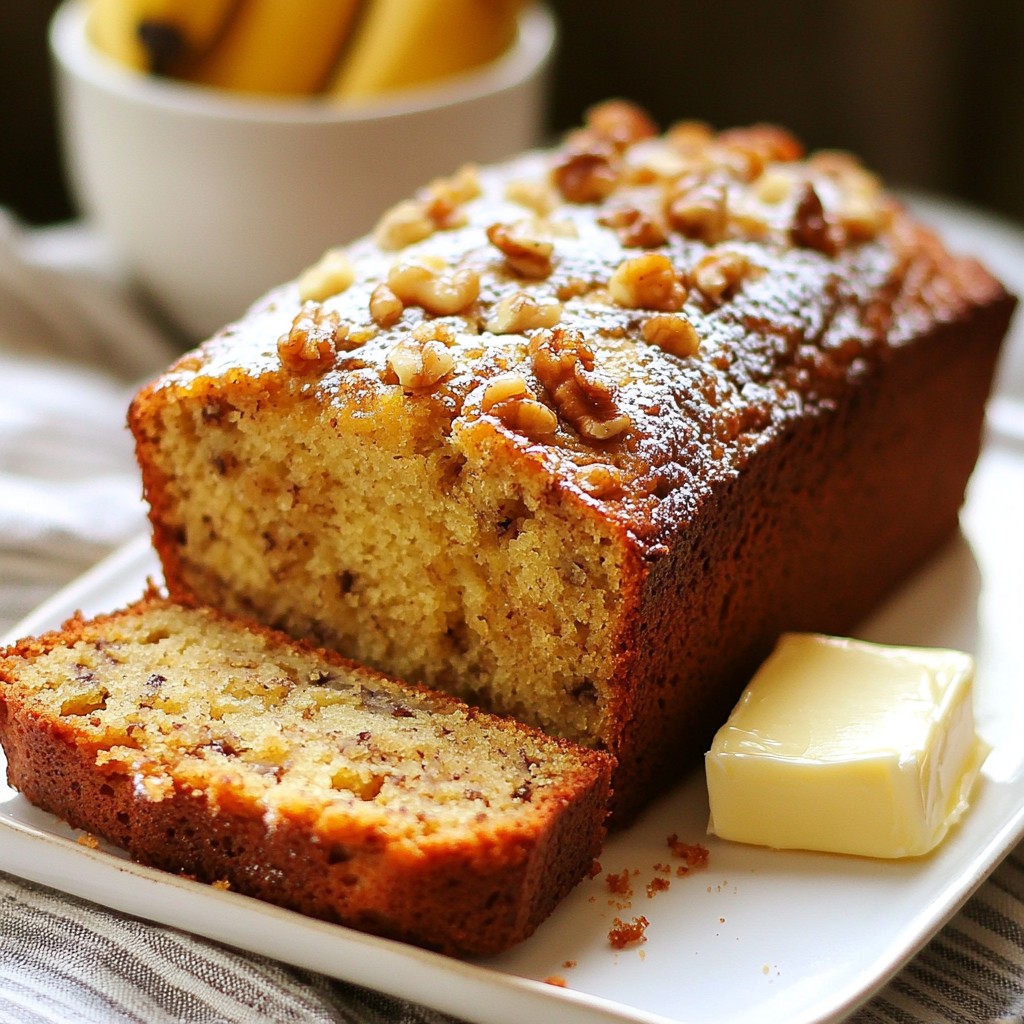 Classic Banana Bread Simple and Flavorful Recipe