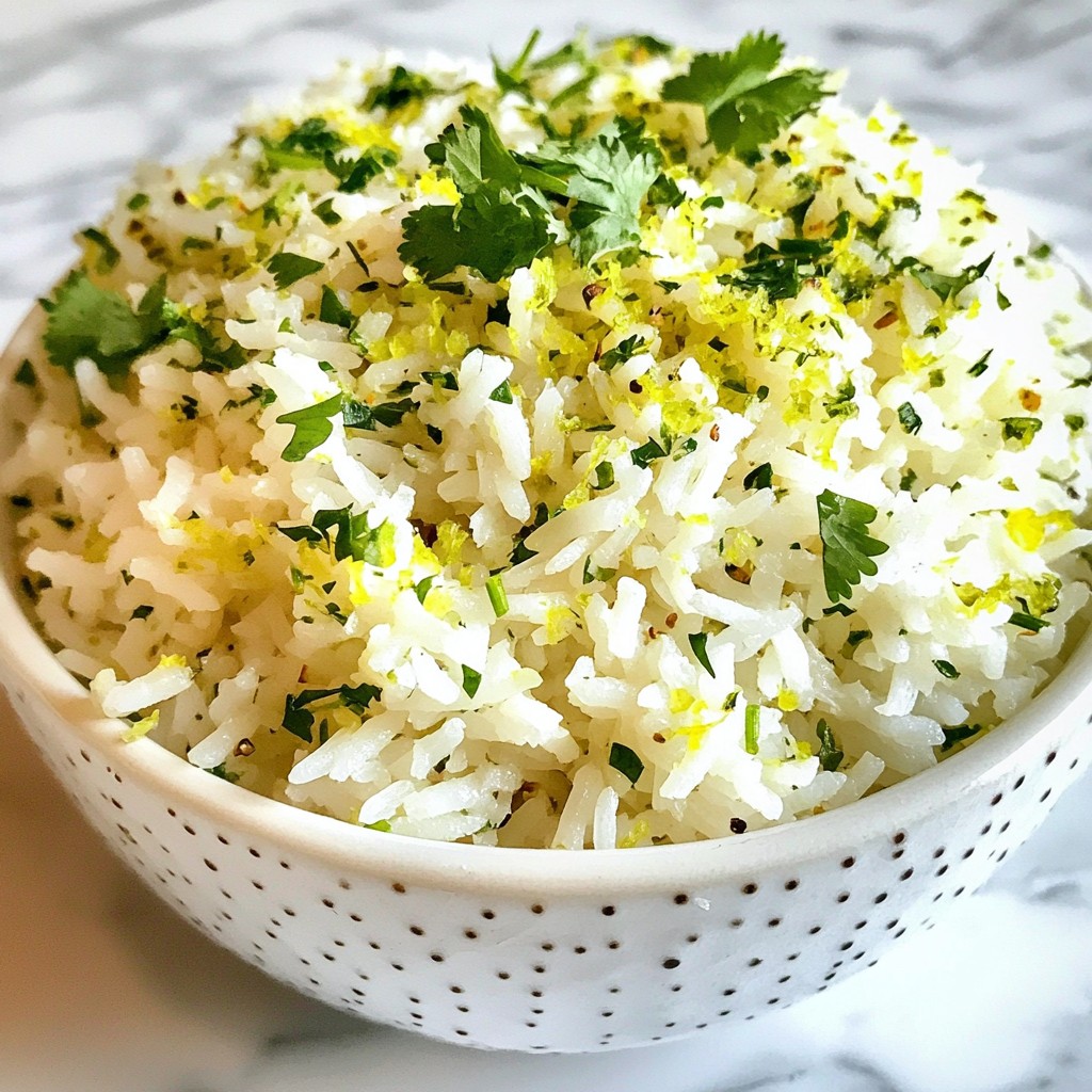 Cilantro Lime Rice Easy Recipe for Flavorful Meal