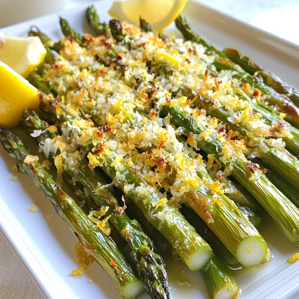 Crispy Parmesan Roasted Asparagus Flavorful Side Dish