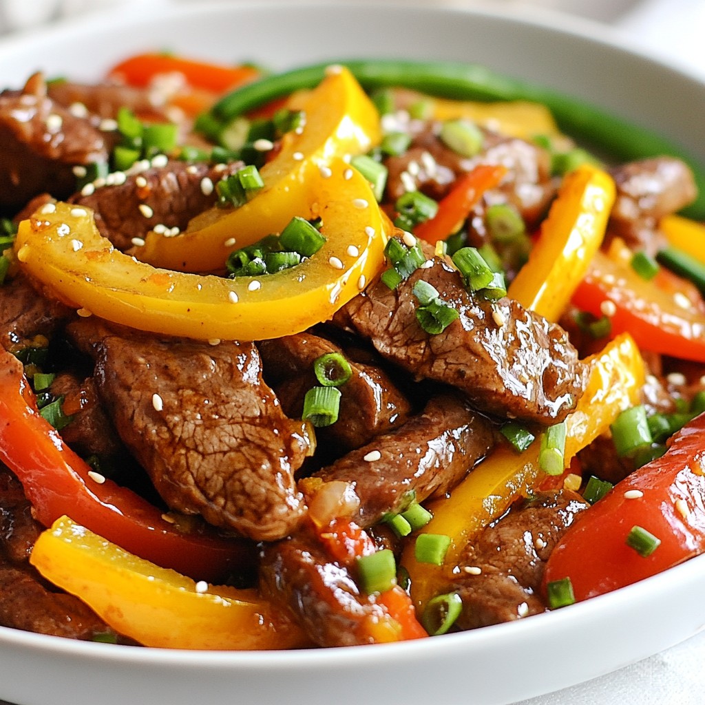 Spicy Orange Beef Stir Fry Tasty and Quick Meal