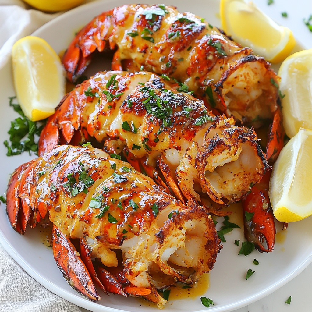 Garlic Butter Lobster Tails Savory Dinner Delight