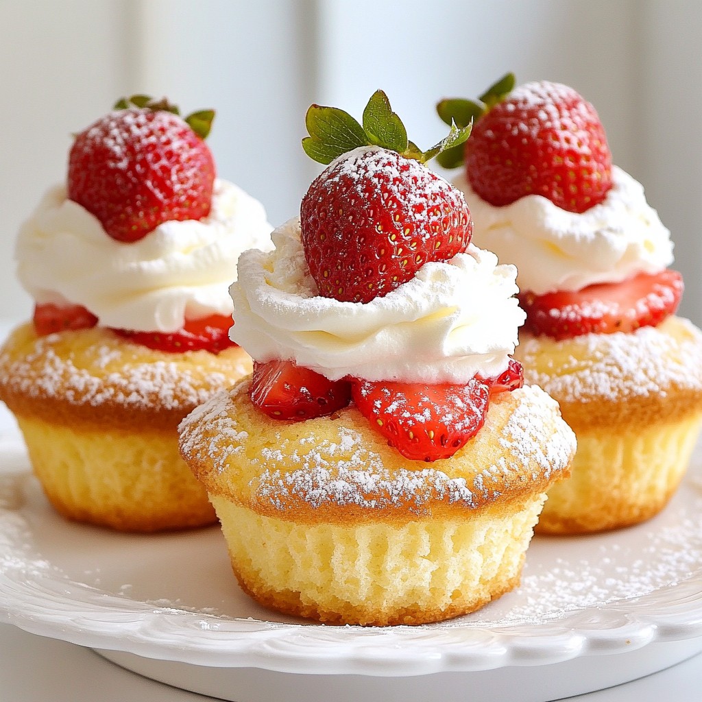 Strawberry Shortcake Muffins Fresh and Tasty Recipe