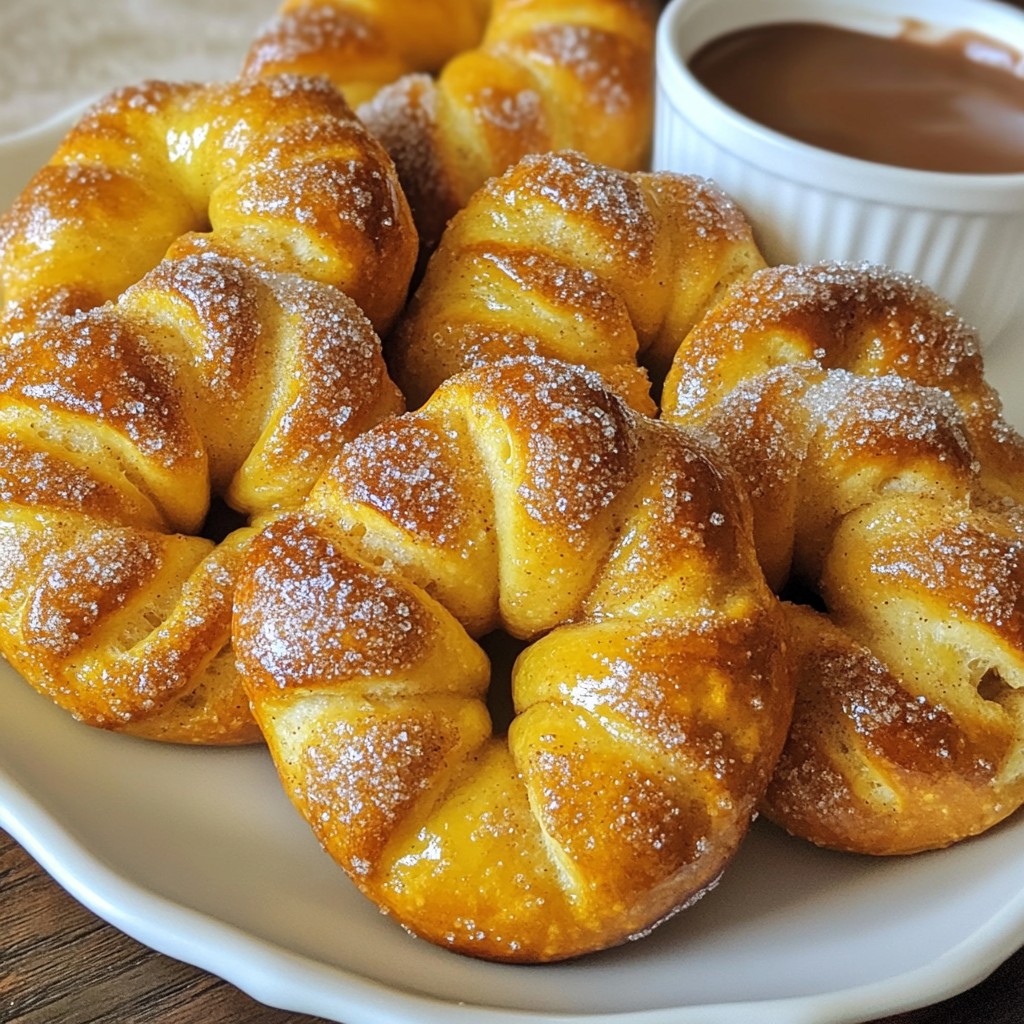 Cinnamon Sugar Pretzel Knots Tasty and Simple Recipe