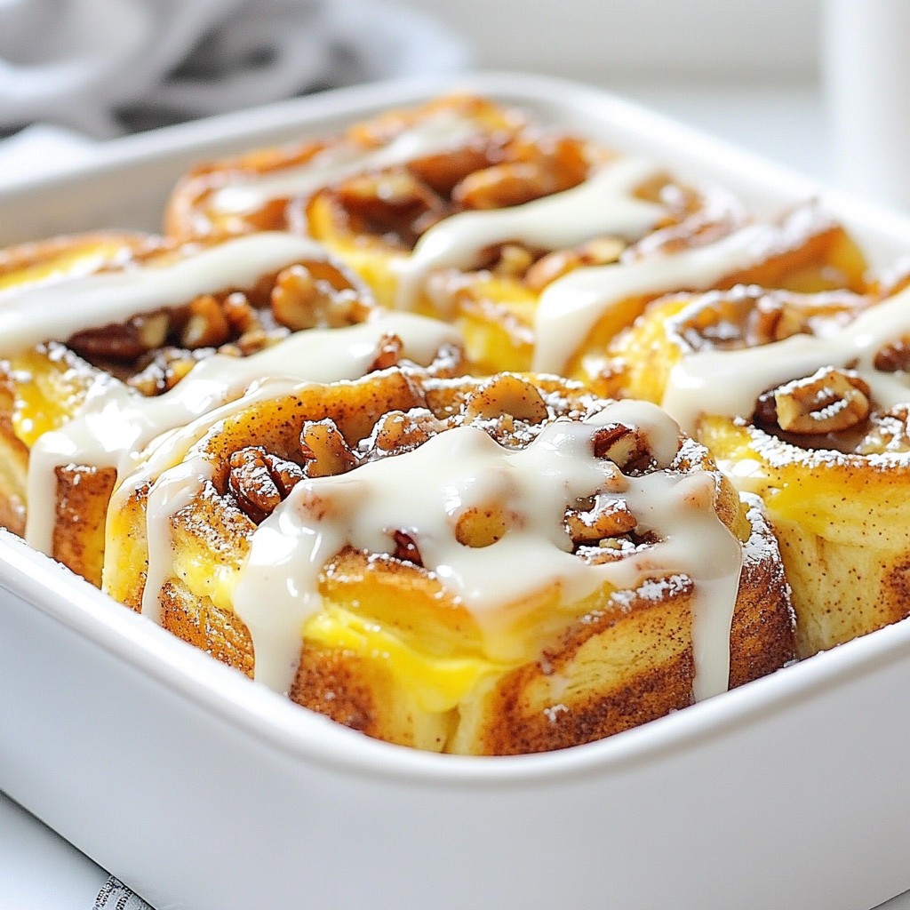 Cinnamon Roll French Toast Bake Simple and Tasty Dish