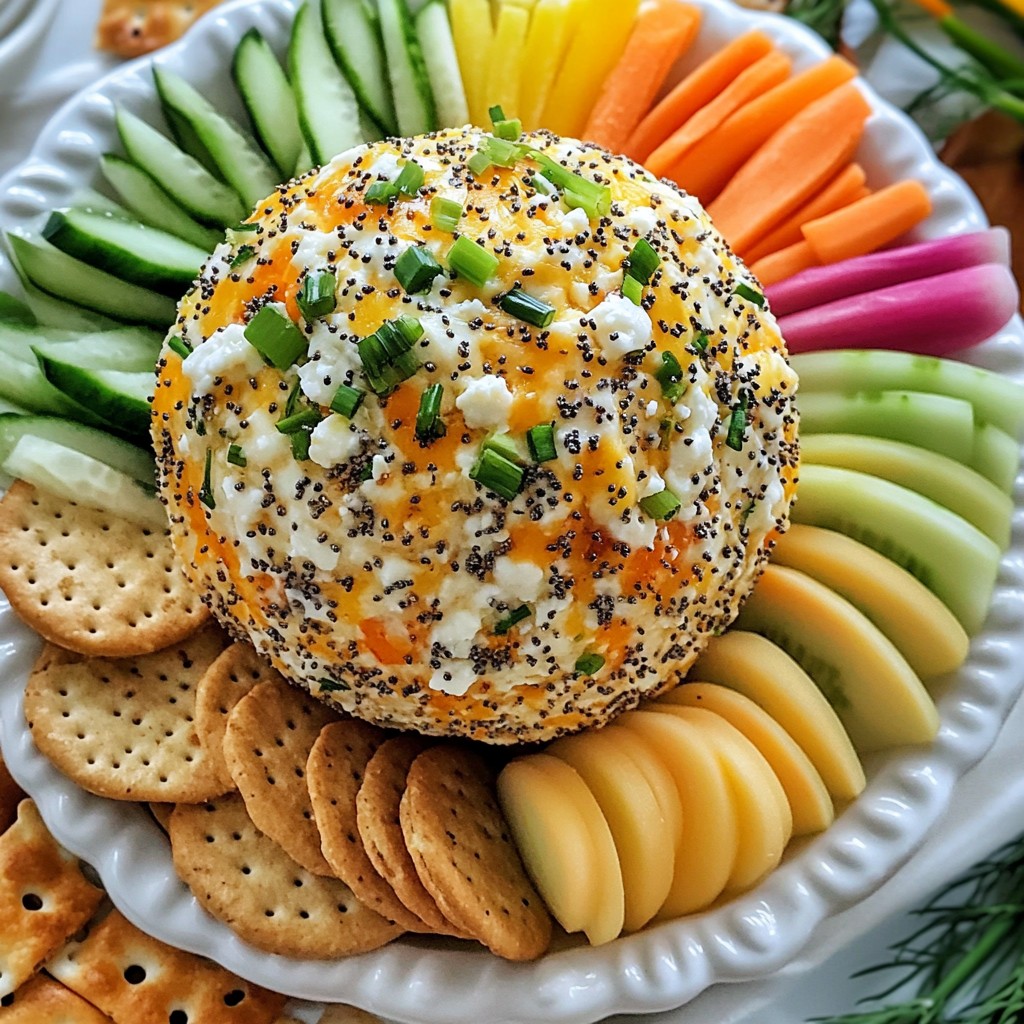 Everything Bagel Cheese Ball Delightful and Easy Treat