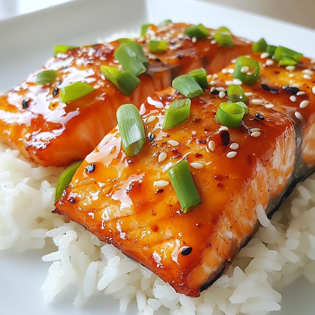 Honey Sriracha Glazed Salmon Bold and Flavorful Meal