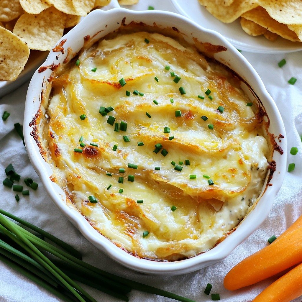 Caramelized Onion Gruyere Dip Savory and Rich Delight