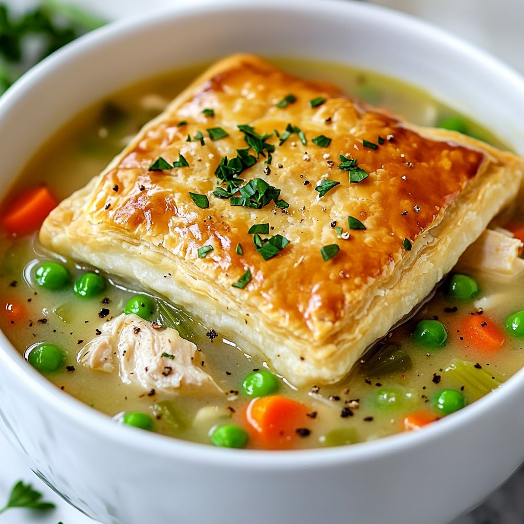 Chicken Pot Pie Soup Comfort in a Bowl