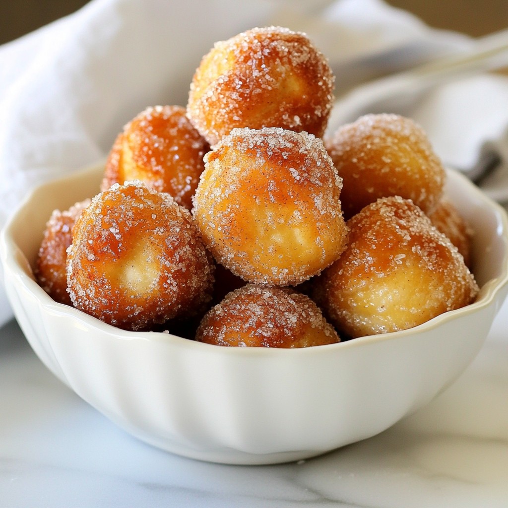 Cinnamon Sugar Pretzel Bites Delightful and Easy Recipe
