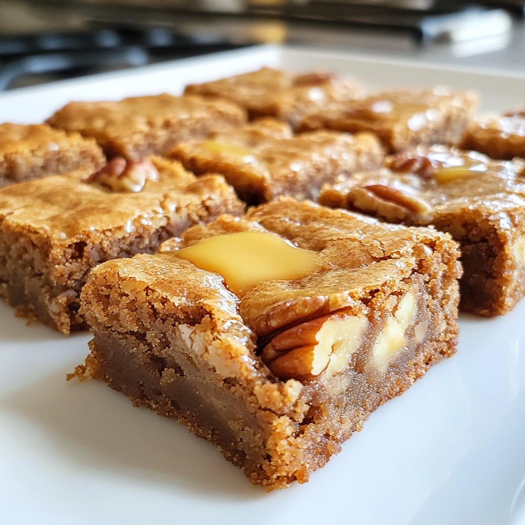 Brown Butter Pecan Blondies Irresistible Treat Recipe
